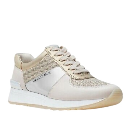 michael kors glitter tennis shoes